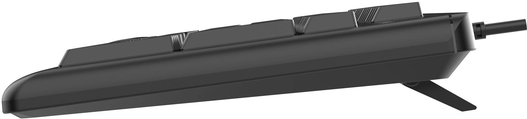 Клавиатура Acer OKW501 черный USB Multimedia (ZL.KBDEE.01U) кабель 1.8м — миниатюра 4