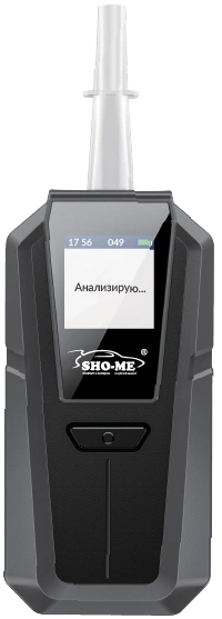 Алкотестер Sho-Me ALT-2000 электрохимический черный — фото 1