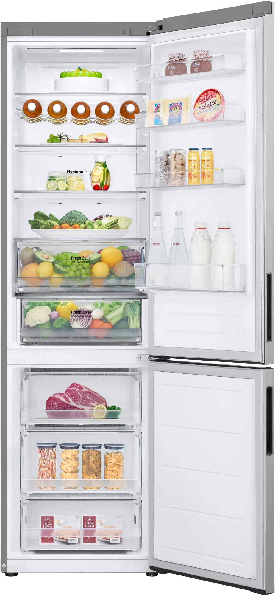 Холодильник LG GC-B509ANMW 2-хкамерн. серый инвертер — миниатюра 6