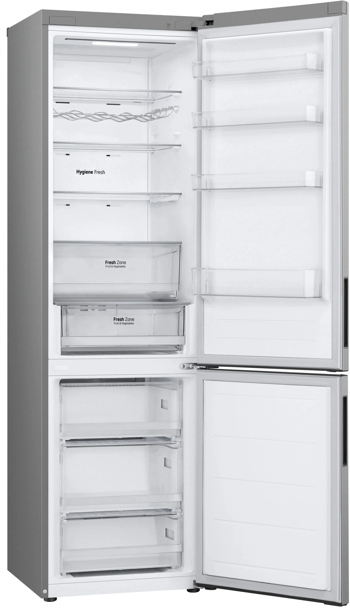 Холодильник LG GC-B509ANMW 2-хкамерн. серый инвертер — миниатюра 5