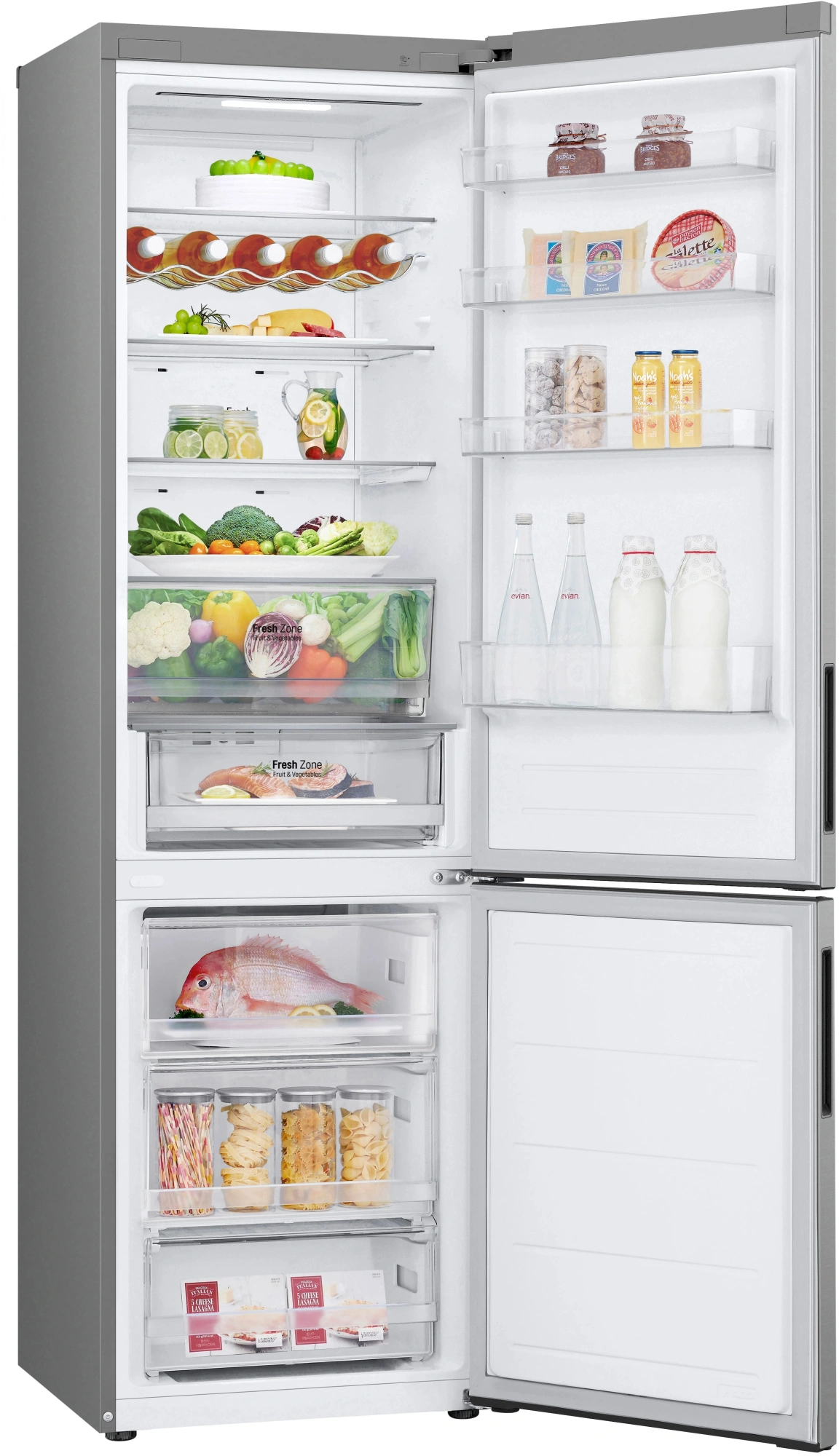 Холодильник LG GC-B509ANMW 2-хкамерн. серый инвертер — миниатюра 7