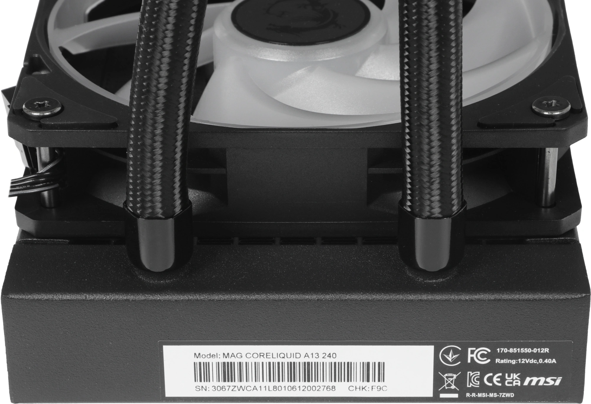Система водяного охлаждения MSI Mag Coreliquid A13 240 ARGB Soc-AM5/AM4/1700/1851 черный 3-pin 31.3dB Al 280W Ret (306-7ZWCA11-L80) — миниатюра 14