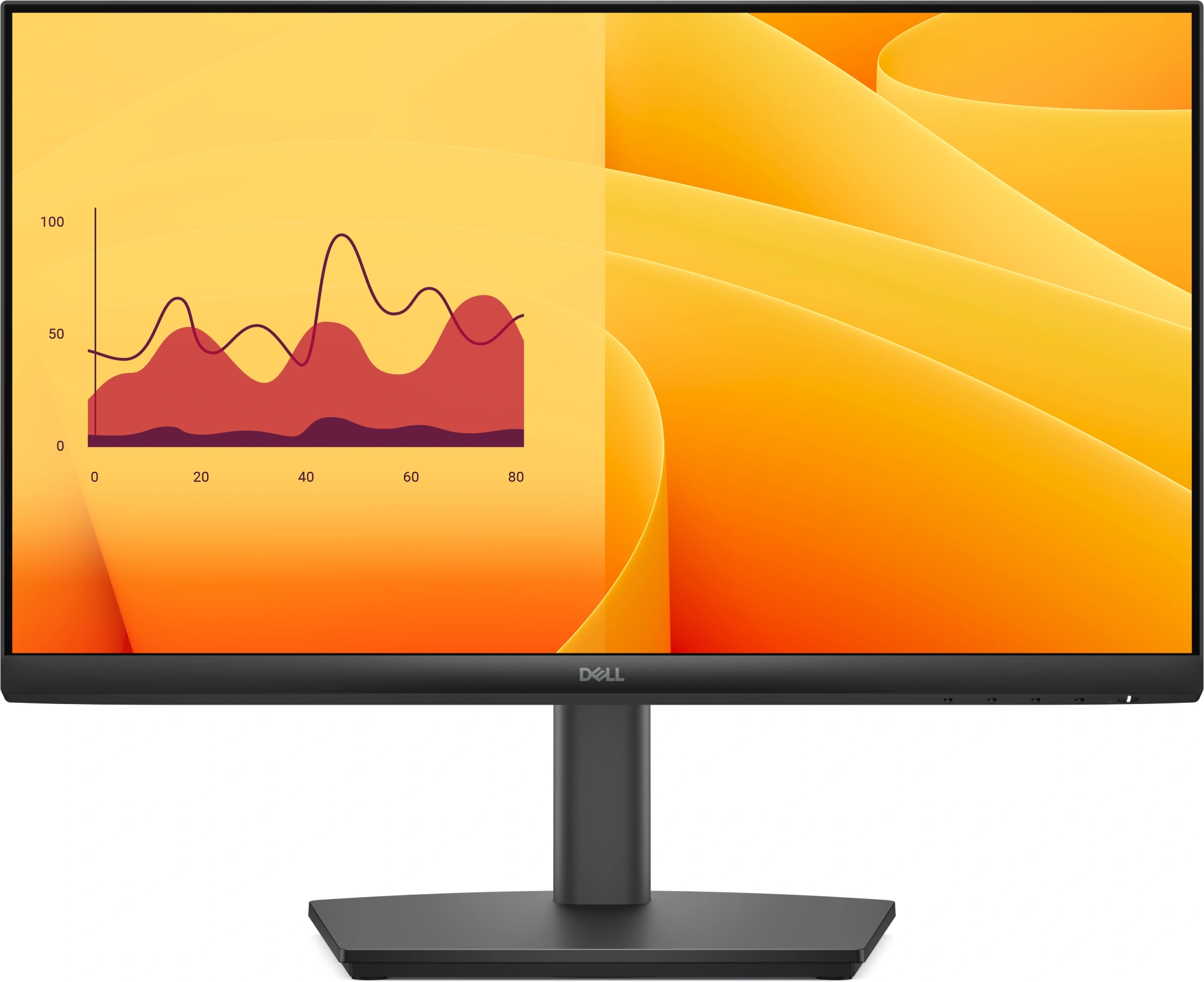 Монитор Dell 21.5" E2225HSM черный VA LED 5ms 16:9 HDMI M/M матовая HAS Piv 3000:1 250cd 178гр/178гр 1920x1080 100Hz VGA DP FHD 4.11кг — миниатюра 2