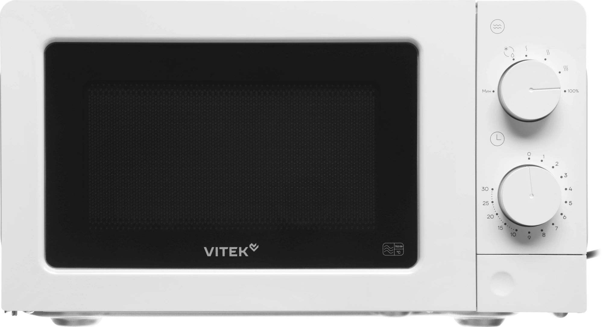 Микроволновая Печь Vitek VT-MW0820 20л. 700Вт белый — миниатюра 6