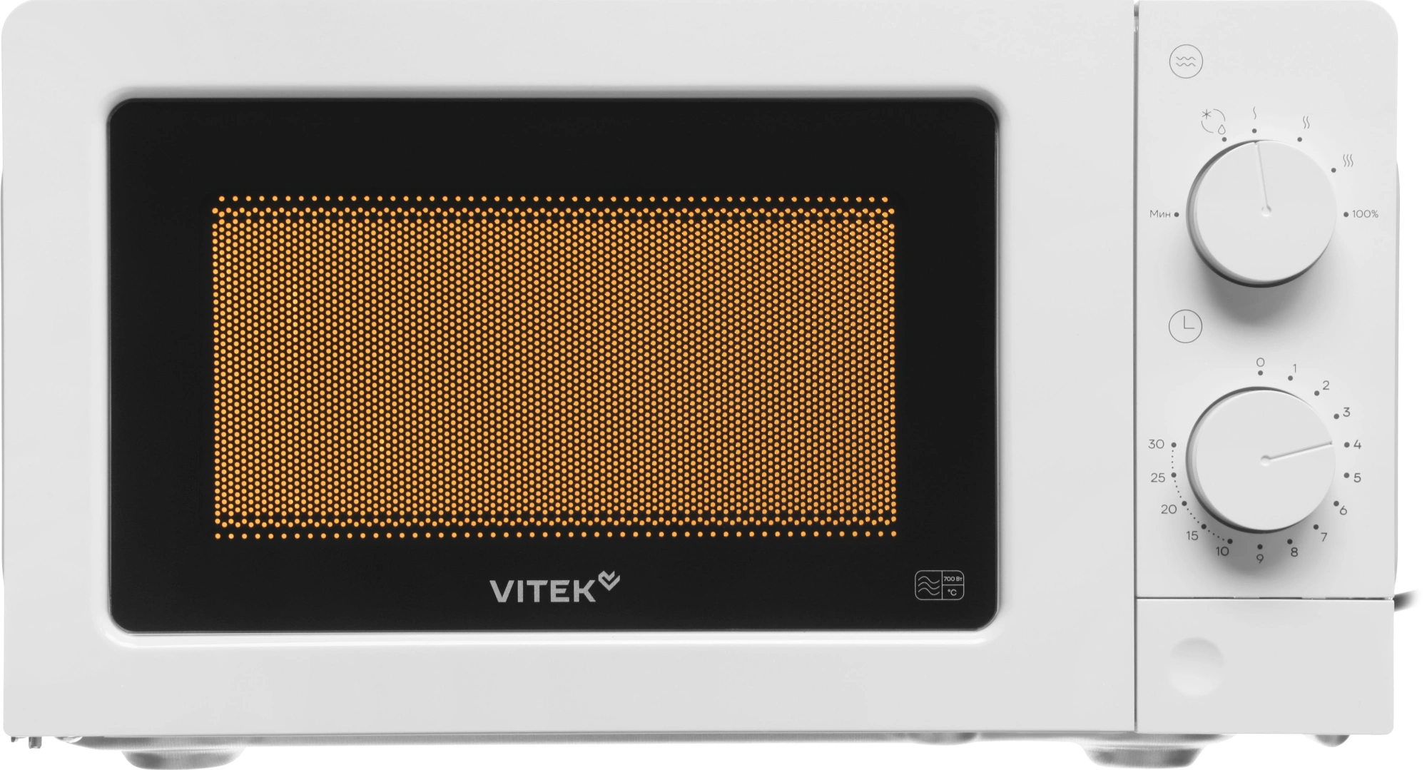 Микроволновая Печь Vitek VT-MW0820 20л. 700Вт белый — миниатюра 13