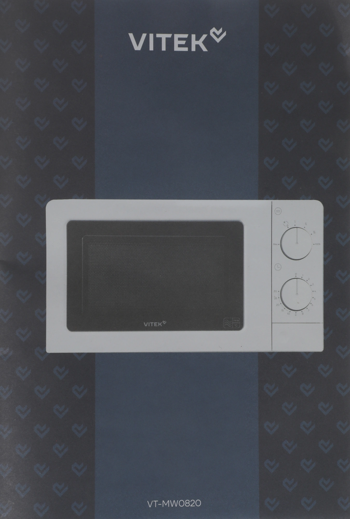 Микроволновая Печь Vitek VT-MW0820 20л. 700Вт белый — фото 1