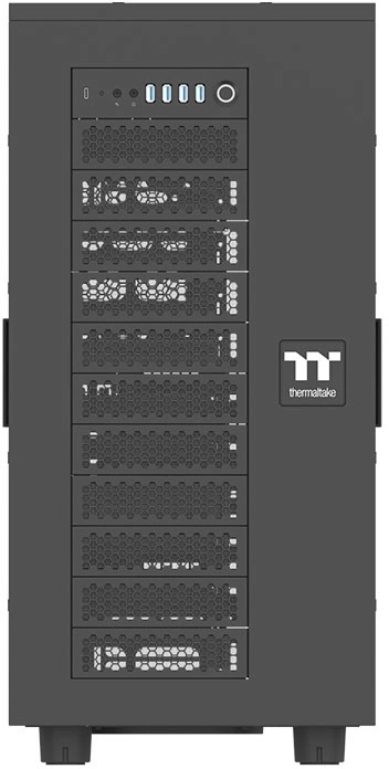 Корпус Thermaltake AX700 черный без БП XL-ATX 18x120mm 18x140mm 2x200mm 4xUSB3.0 audio bott PSU — миниатюра 3