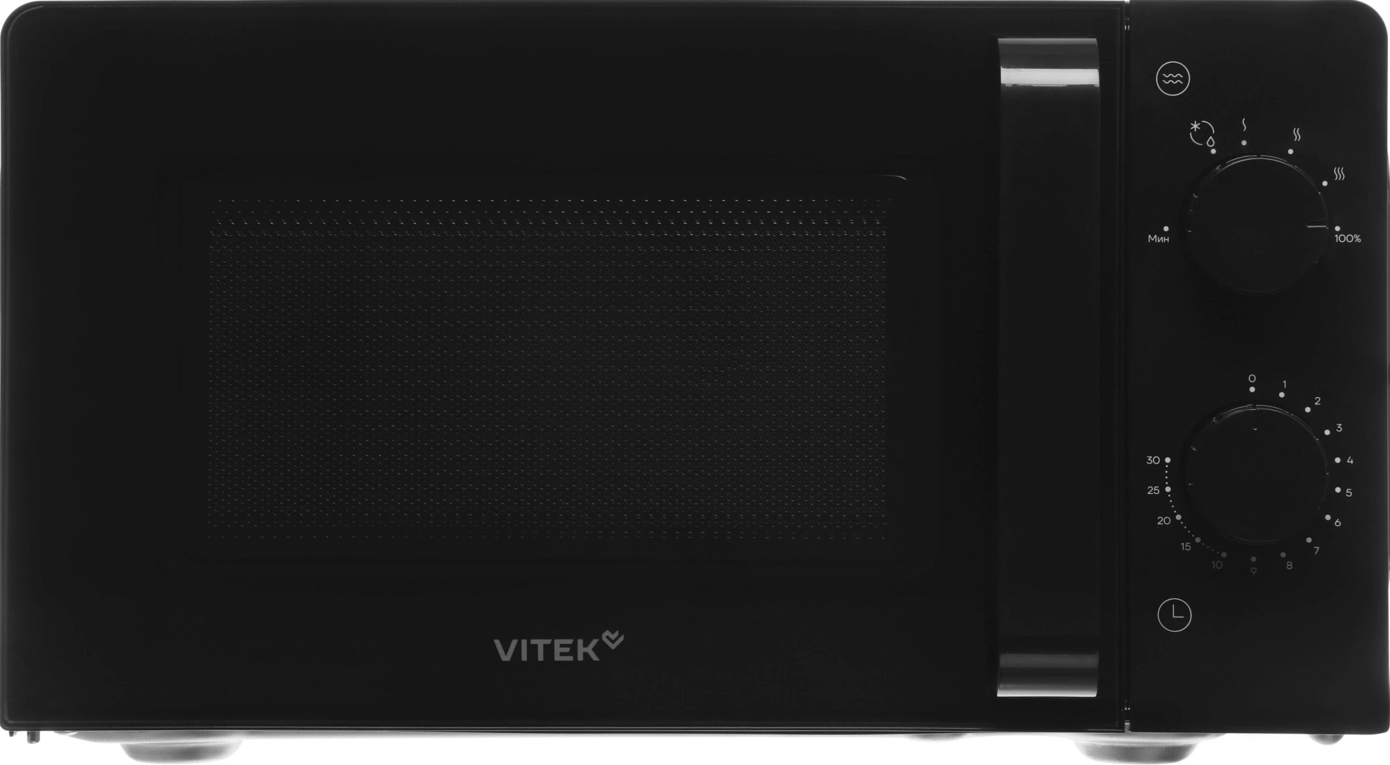 Микроволновая Печь Vitek VT-MW0920 20л. 700Вт черный — миниатюра 6