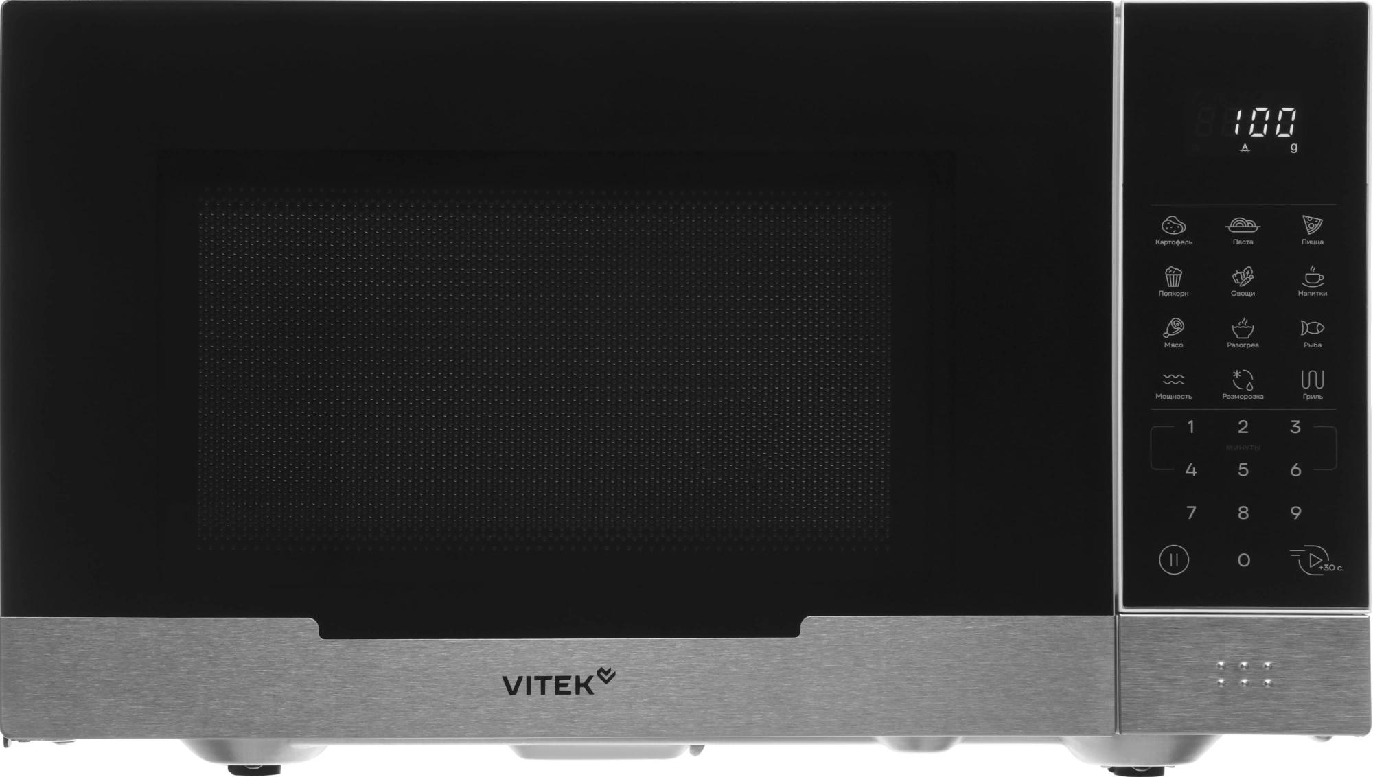 Микроволновая Печь Vitek VT-MW2223 23л. 800Вт белый/черный — миниатюра 6