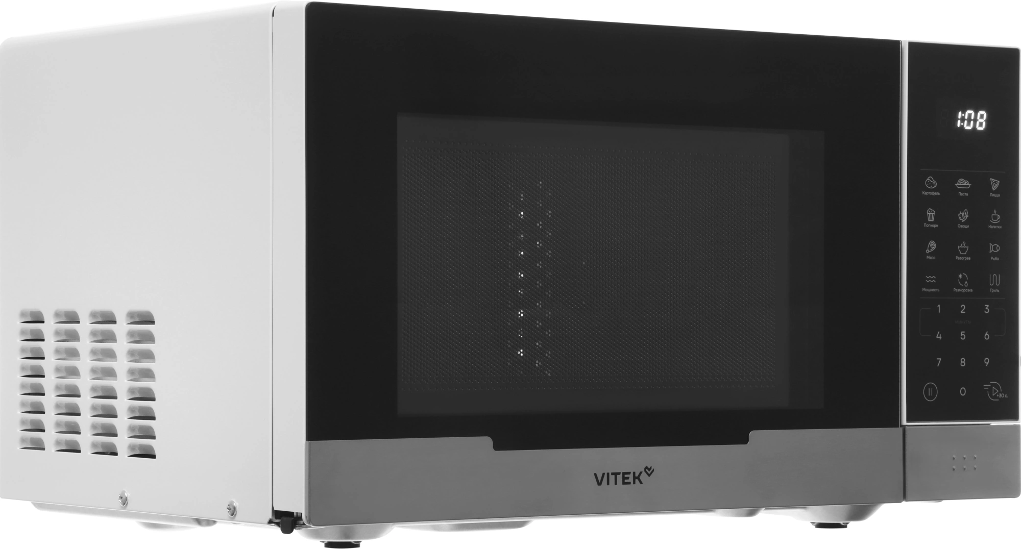 Микроволновая Печь Vitek VT-MW2223 23л. 800Вт белый/черный — миниатюра 5