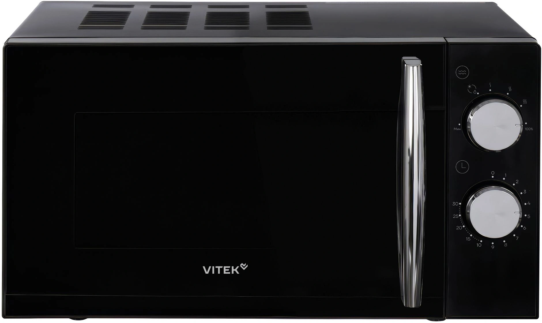 Микроволновая Печь Vitek VT-MW1220 20л. 700Вт черный/хром — фото 1