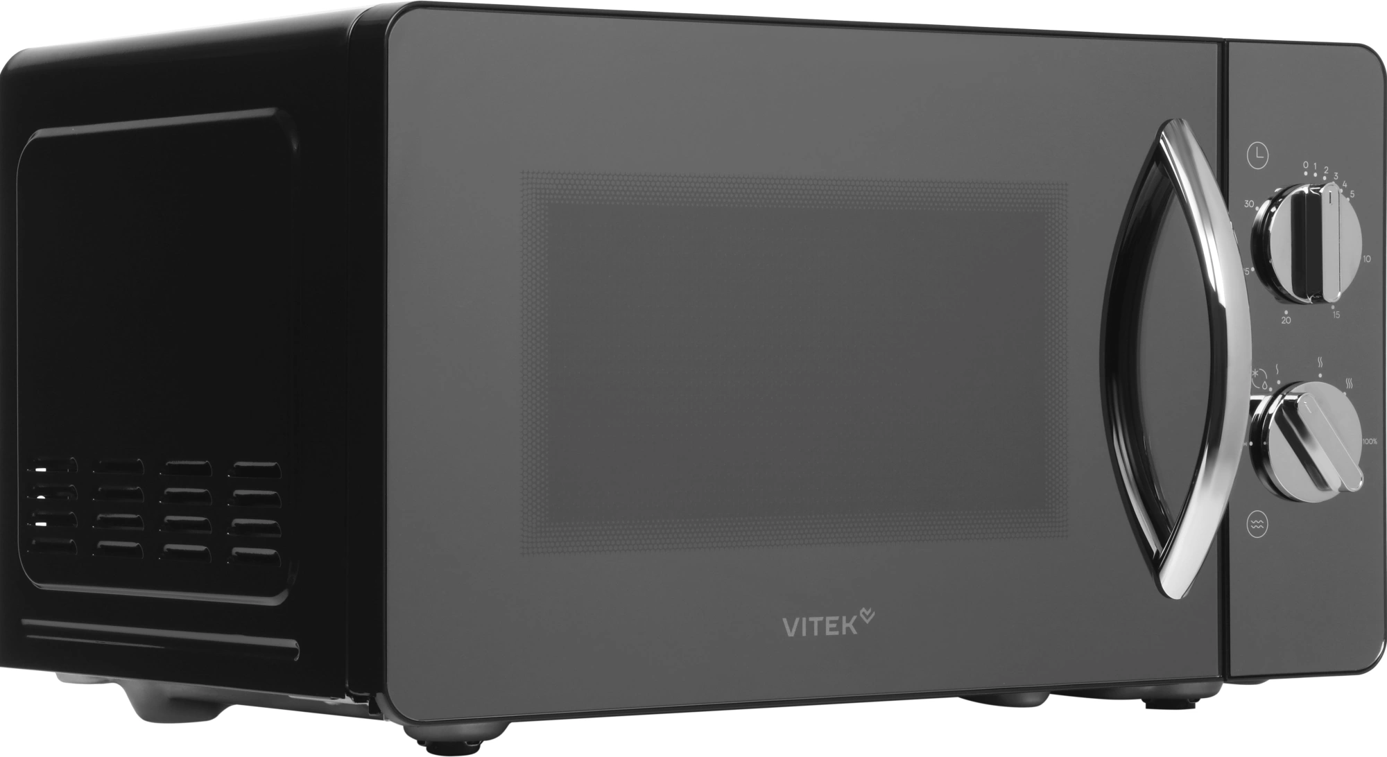 Микроволновая Печь Vitek VT-MW1320 20л. 700Вт черный/хром — миниатюра 5