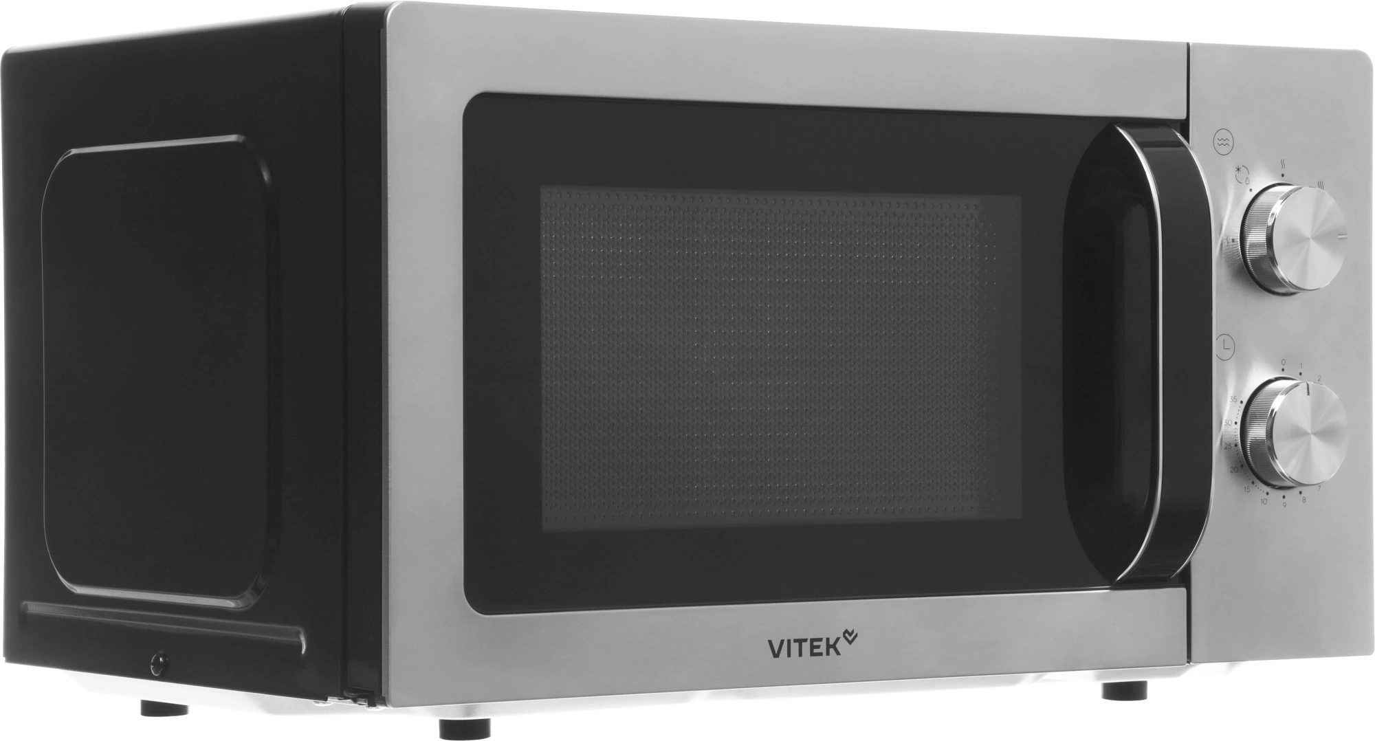 Микроволновая Печь Vitek VT-MW1420 20л. 700Вт черный/нержавеющая сталь — миниатюра 5