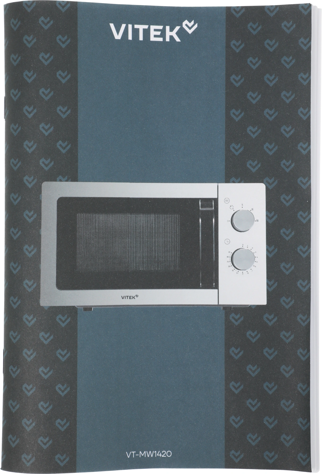 Микроволновая Печь Vitek VT-MW1420 20л. 700Вт черный/нержавеющая сталь — фото 1