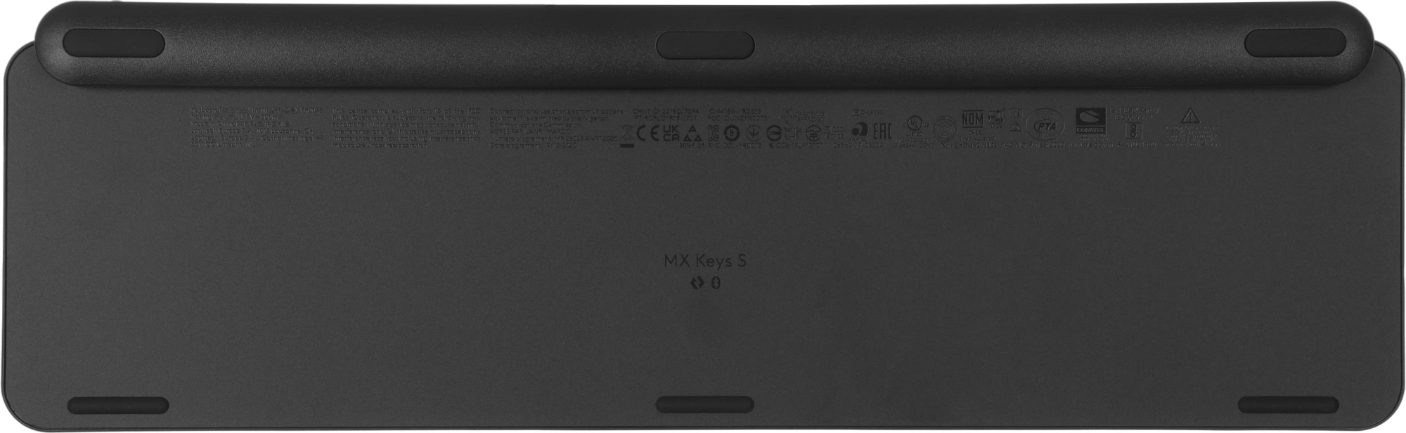 Клавиатура + мышь Logitech MX Keys S Combo клав:графитовый/черный мышь:графитовый USB беспроводная Bluetooth/Радио LED (920-011619) — миниатюра 10