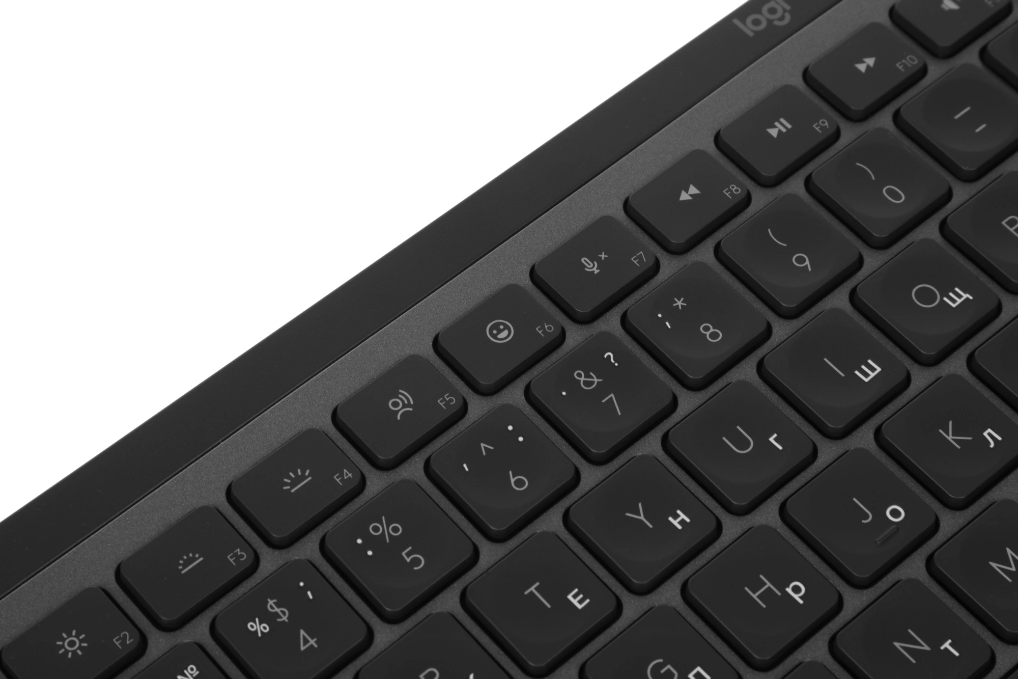 Клавиатура + мышь Logitech MX Keys S Combo клав:графитовый/черный мышь:графитовый USB беспроводная Bluetooth/Радио LED (920-011619) — миниатюра 6