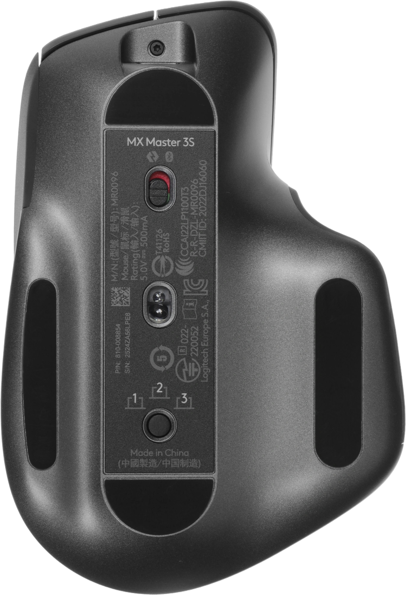 Клавиатура + мышь Logitech MX Keys S Combo клав:графитовый/черный мышь:графитовый USB беспроводная Bluetooth/Радио LED (920-011619) — миниатюра 17