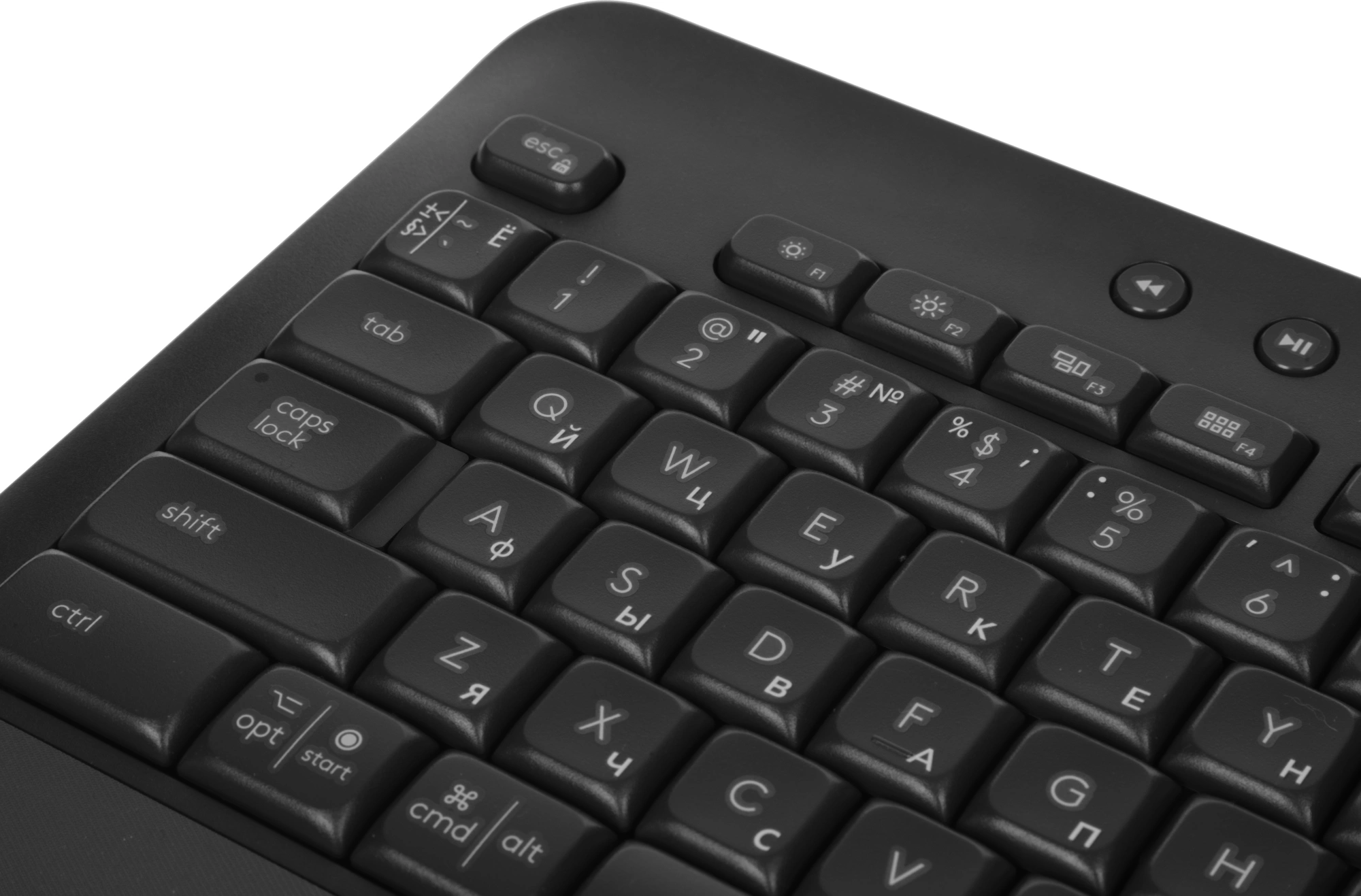 Клавиатура + мышь Logitech MK650 клав:графитовый мышь:черный/серый USB беспроводная Bluetooth/Радио (920-011013) — миниатюра 6
