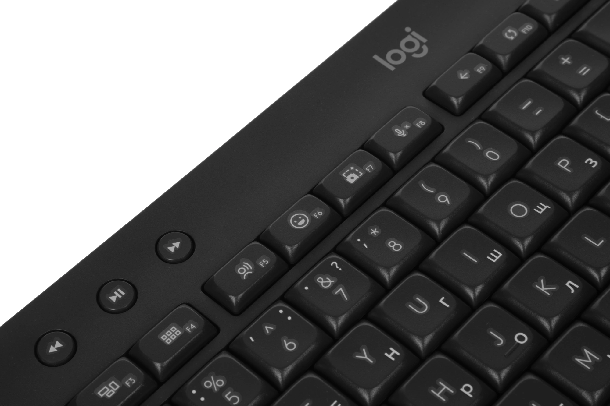 Клавиатура + мышь Logitech MK650 клав:графитовый мышь:черный/серый USB беспроводная Bluetooth/Радио (920-011013) — миниатюра 8