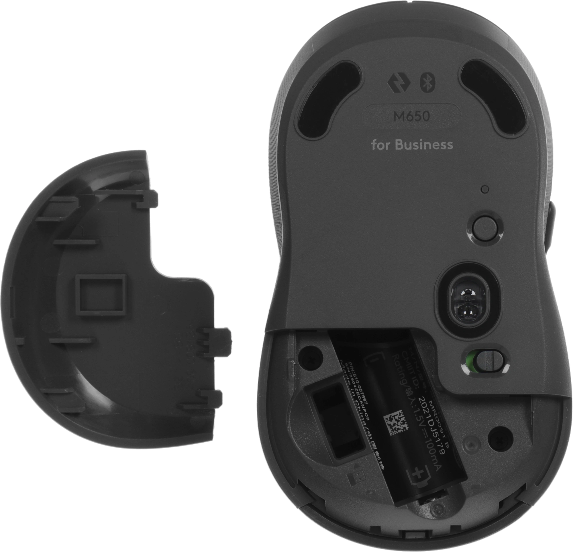 Клавиатура + мышь Logitech MK650 клав:графитовый мышь:черный/серый USB беспроводная Bluetooth/Радио (920-011013) — миниатюра 20