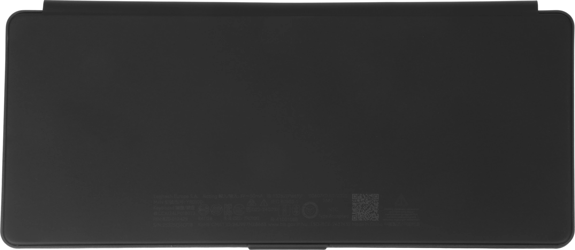 Клавиатура Logitech Keys-To-Go 2 графитовый/черный беспроводная BT slim Multimedia для ноутбука (920-012999) — миниатюра 6