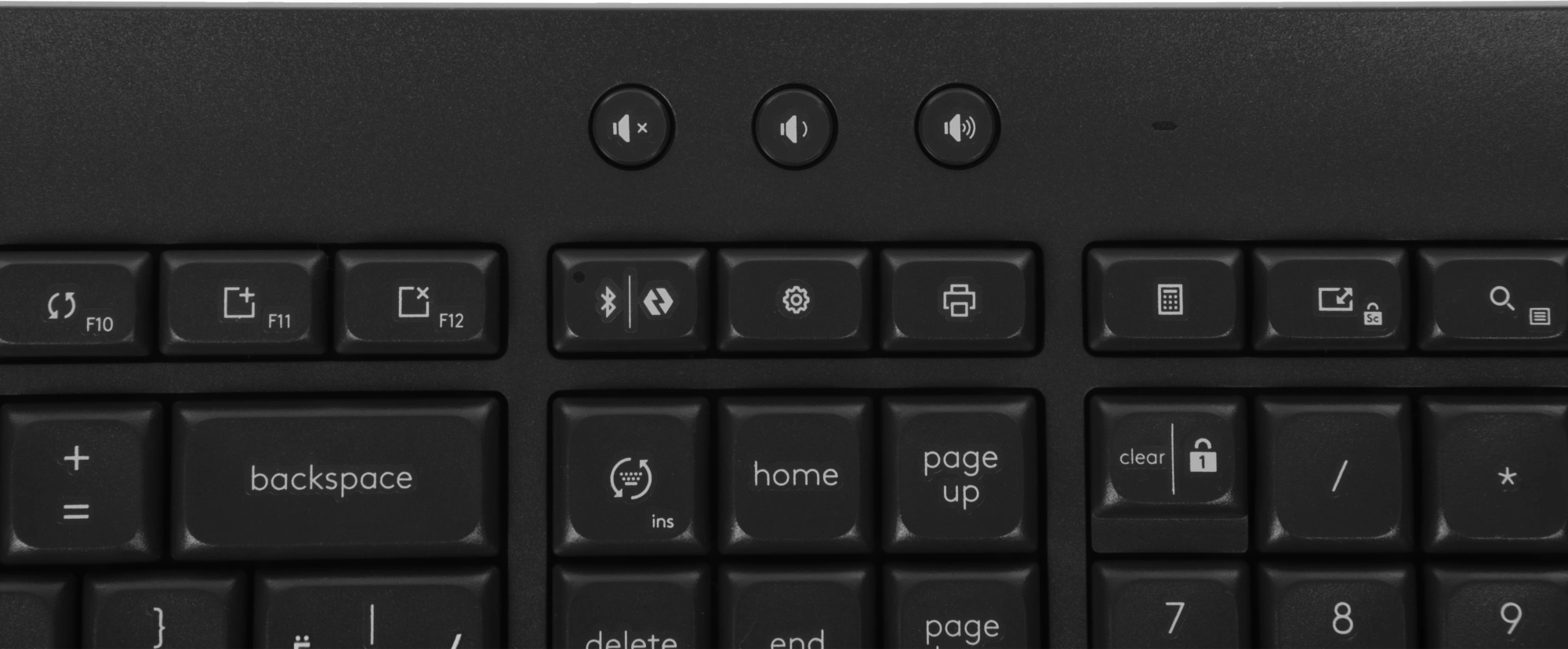 Клавиатура Logitech K650 черный USB беспроводная BT/Radio Multimedia (подставка для запястий) (920-010954) — миниатюра 5