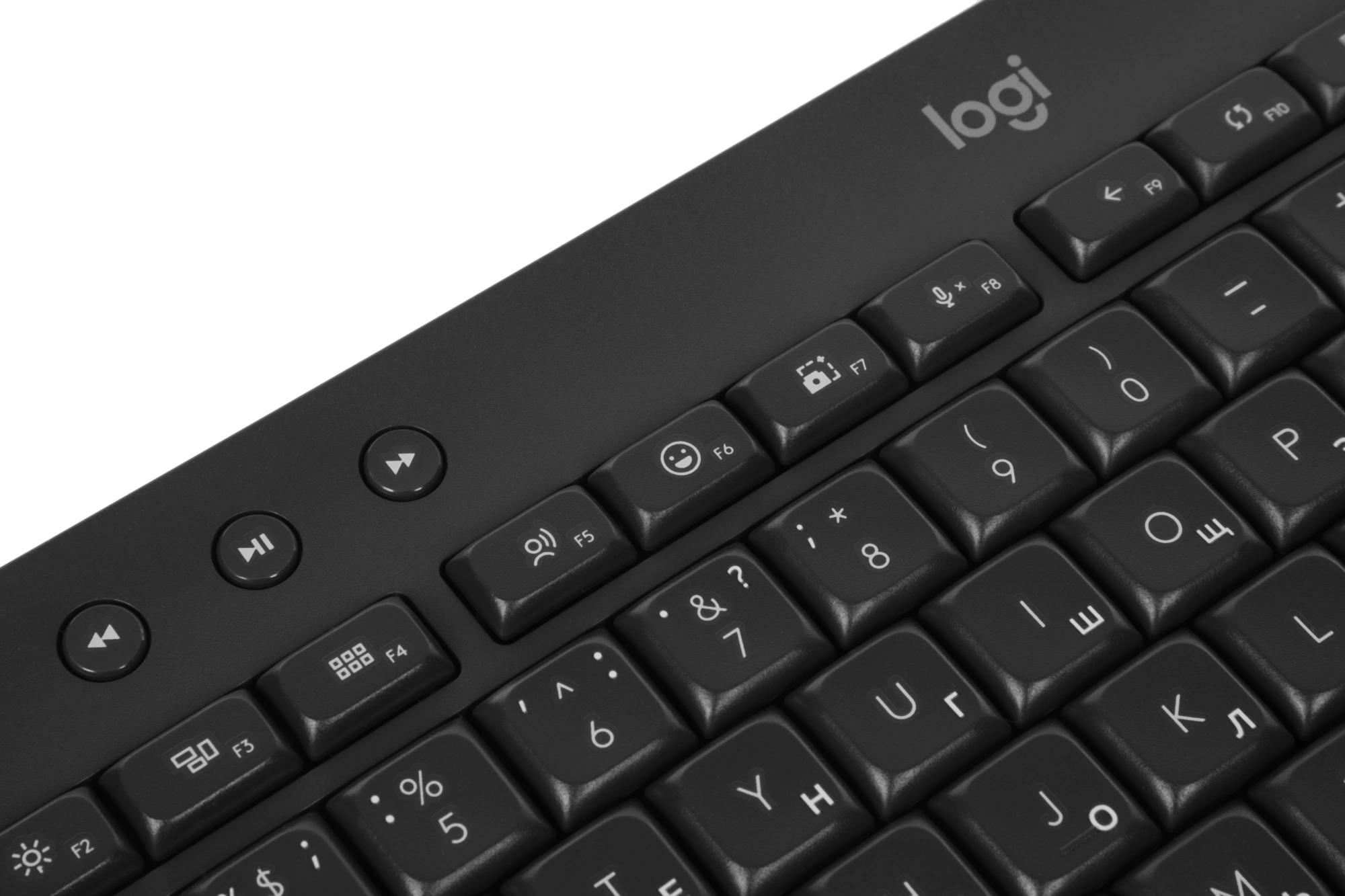 Клавиатура Logitech K650 черный USB беспроводная BT/Radio Multimedia (подставка для запястий) (920-010954) — миниатюра 7