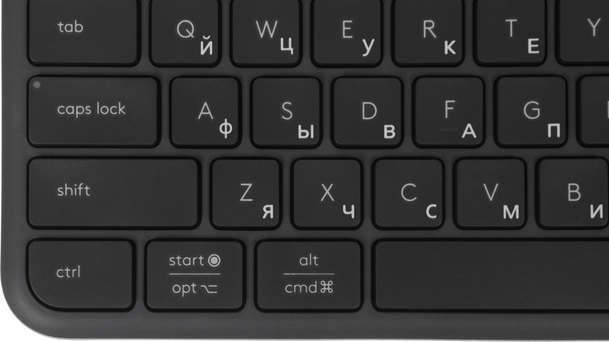 Клавиатура Logitech K950 черный USB беспроводная BT/Radio slim (920-012434) — миниатюра 5