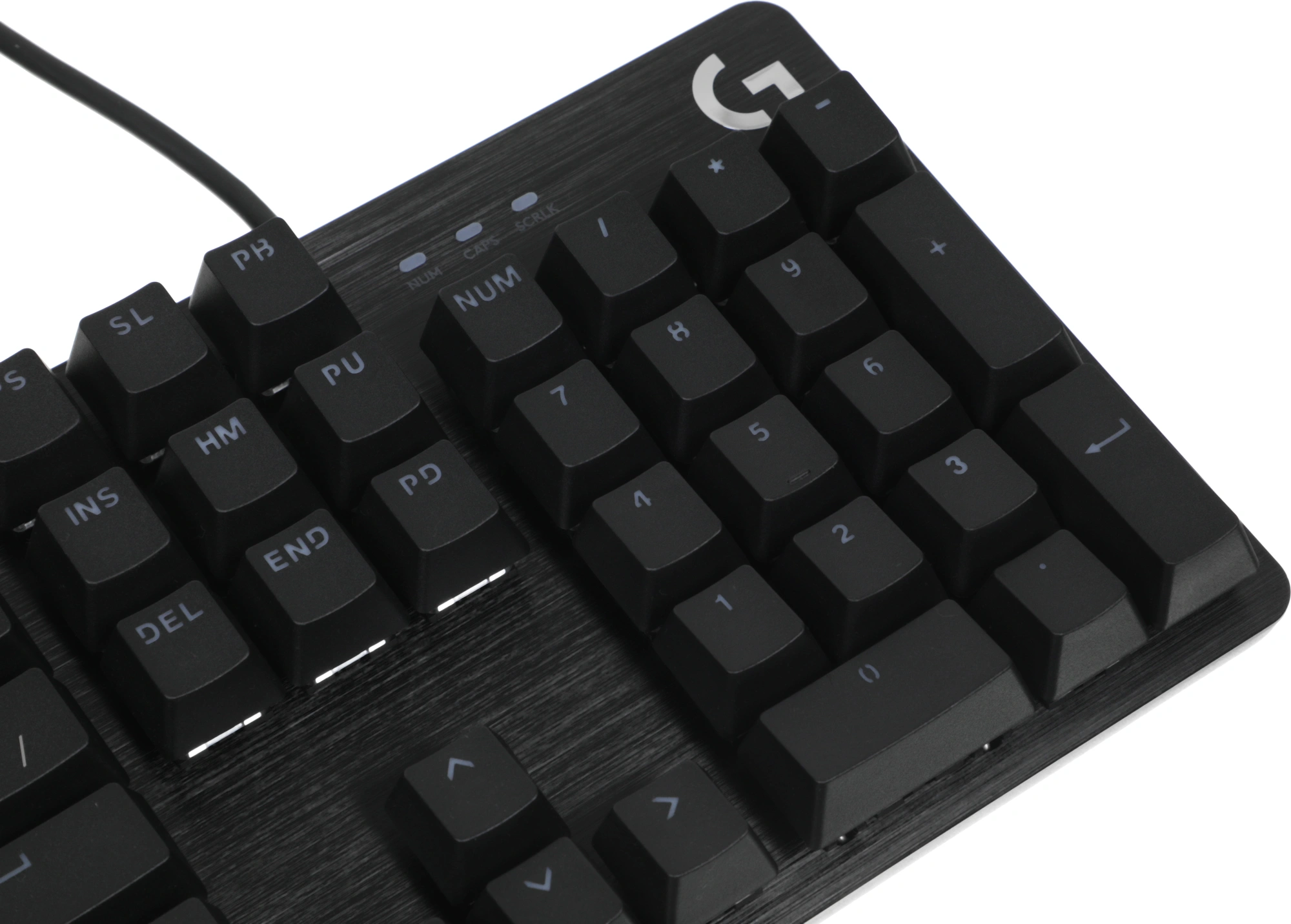 Клавиатура Logitech G412 SE механическая черный USB for gamer LED (920-010440) кабель 1.8м — миниатюра 4