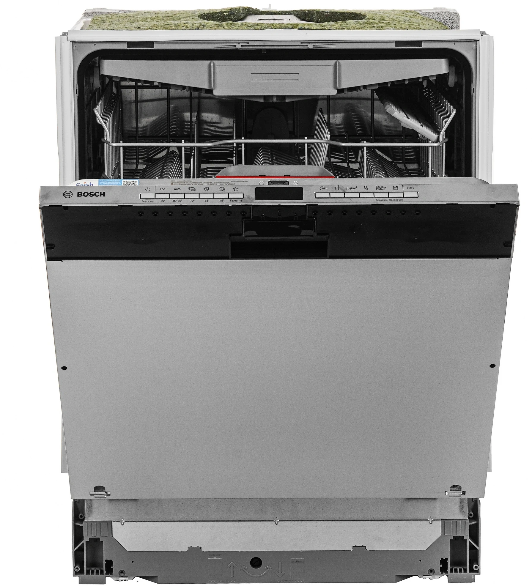 Посудомоечная машина встраив. Bosch SMV4HMX25Q полноразмерная серебристый инвертор — миниатюра 2
