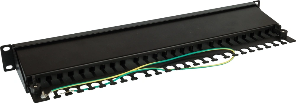 Патч-панель Lanmaster LAN-PPI24S6 19" 1U 24xRJ45 кат.6 STP — миниатюра 2