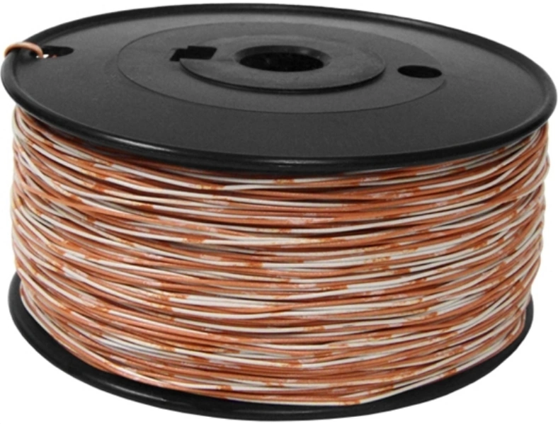 Кабель кроссировочный Lanmaster TWT-CRS1PAIR-OR U/UTP 1 пара 24AWG PVC внутренний 500м оранжевый — фото 1