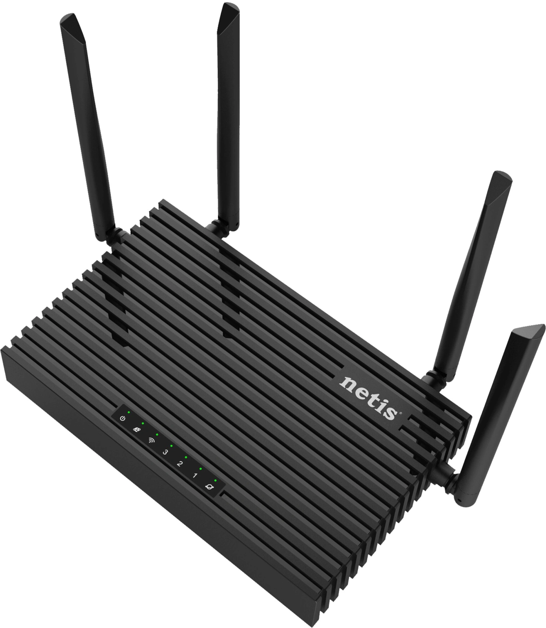 Роутер беспроводной Netis NX32U AX3000 10/100/1000BASE-TX/4G ready черный — миниатюра 3