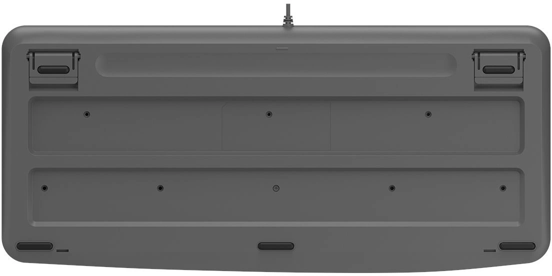 Клавиатура A4Tech Fstyler FK20 серый USB Multimedia (подставка для запястий) (FK20) кабель 1.5м — миниатюра 10