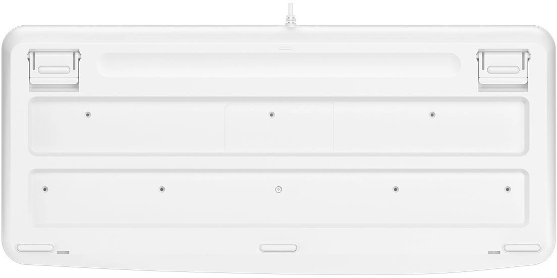 Клавиатура A4Tech Fstyler FK20 белый USB Multimedia (подставка для запястий) (FK20) кабель 1.5м — миниатюра 10