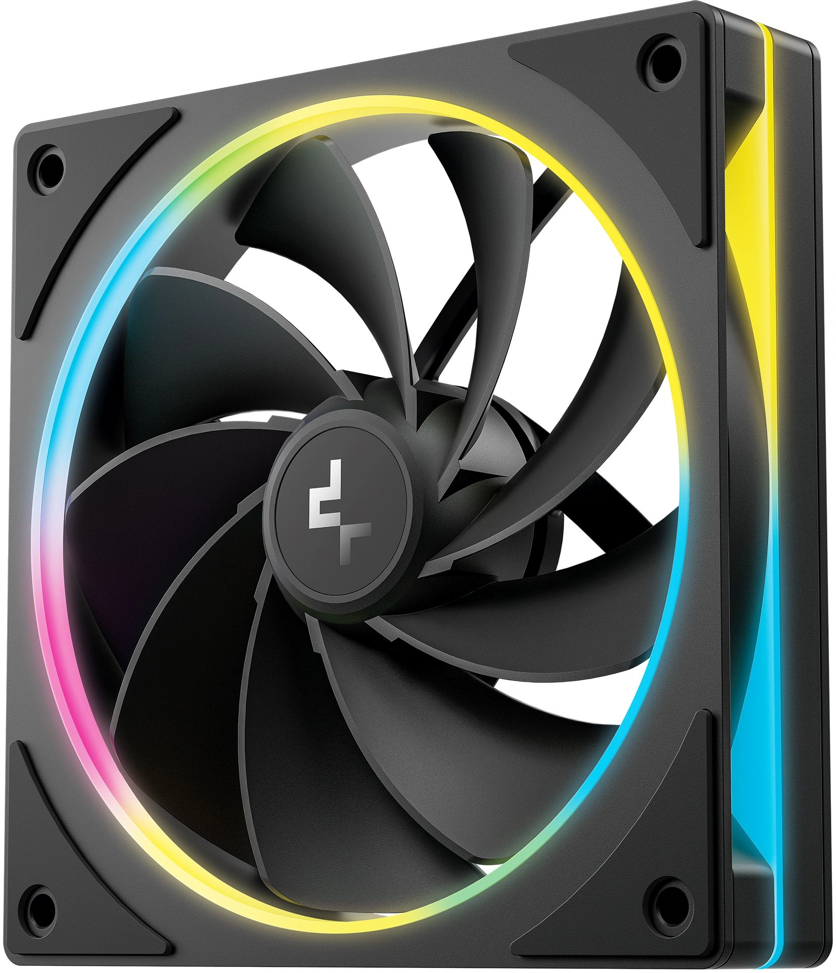 Вентилятор для корпуса Deepcool FL12R SE Reverse ARGB 120х120x25 черный 4-pin 25.79дБ (R-FL12RSE-BKAPN1-G) Ret — фото 1