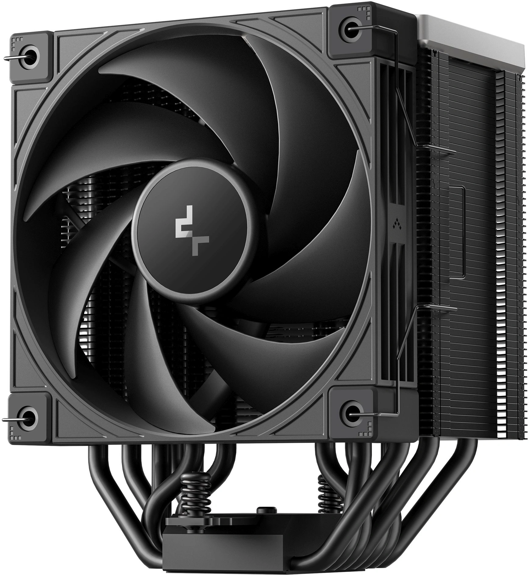 Устройство охлаждения(кулер) Deepcool AK700 Digital NYX Soc-AM5/AM4/1200/1700/1851 черный 4-pin 21-36dB Al+Cu LCD 280W 1252gr Ret (R-AK700-BKNNMN-GJD-1) — миниатюра 2