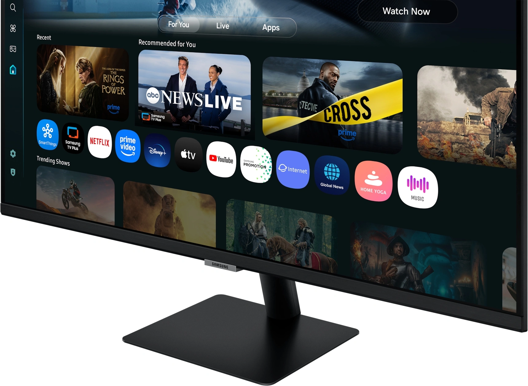Монитор Samsung 32" S32FM702UIXCI черный VA LED 16:9 HDMI M/M матовая 3000:1 300cd 178гр/178гр 3840x2160 60Hz 4K USB 6.5кг — миниатюра 9