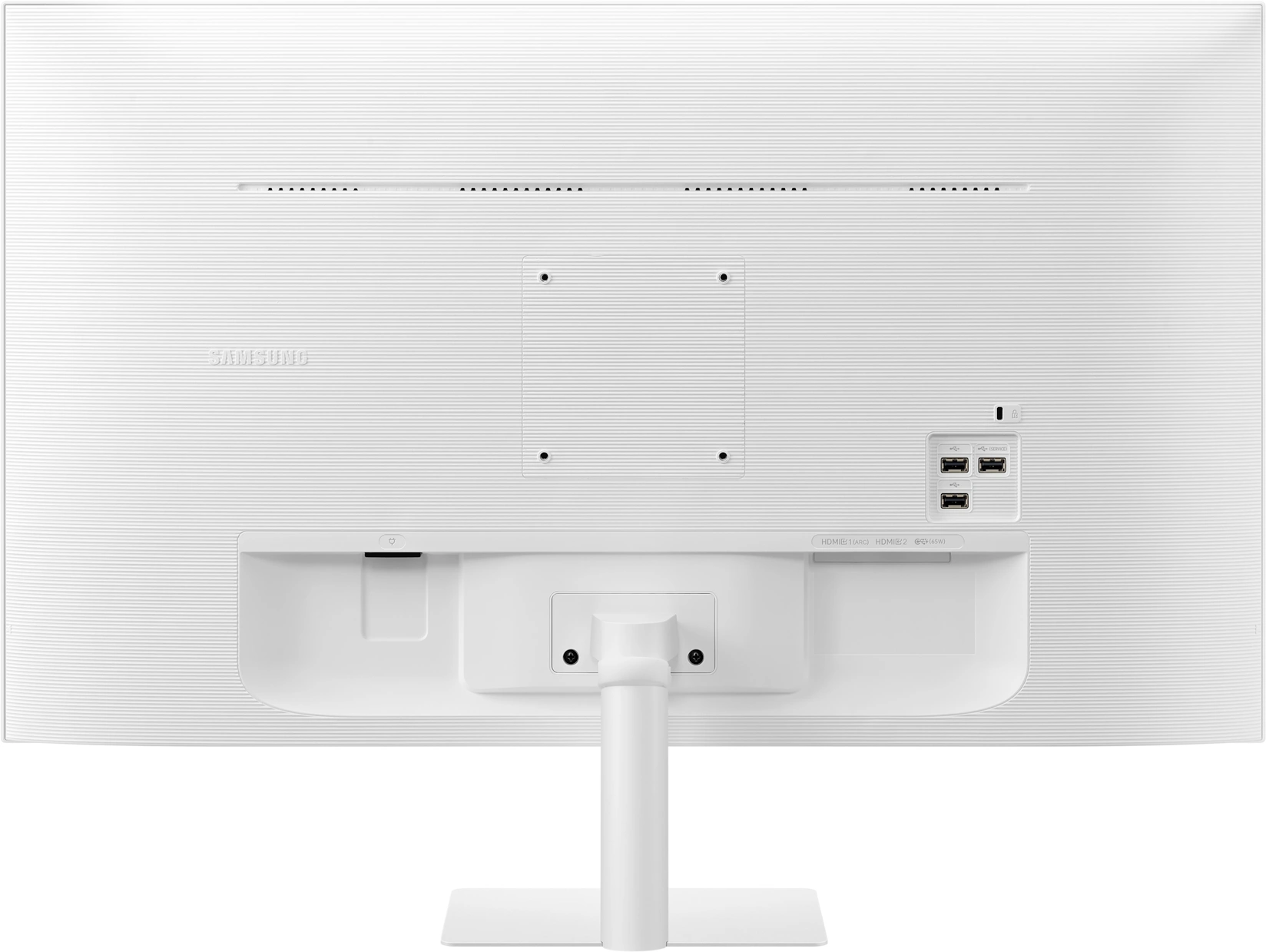 Монитор Samsung 32" M7 S32FM703UIXCI белый VA LED 16:9 HDMI M/M матовая 3000:1 300cd 178гр/178гр 3840x2160 60Hz 4K USB 6.8кг — миниатюра 4
