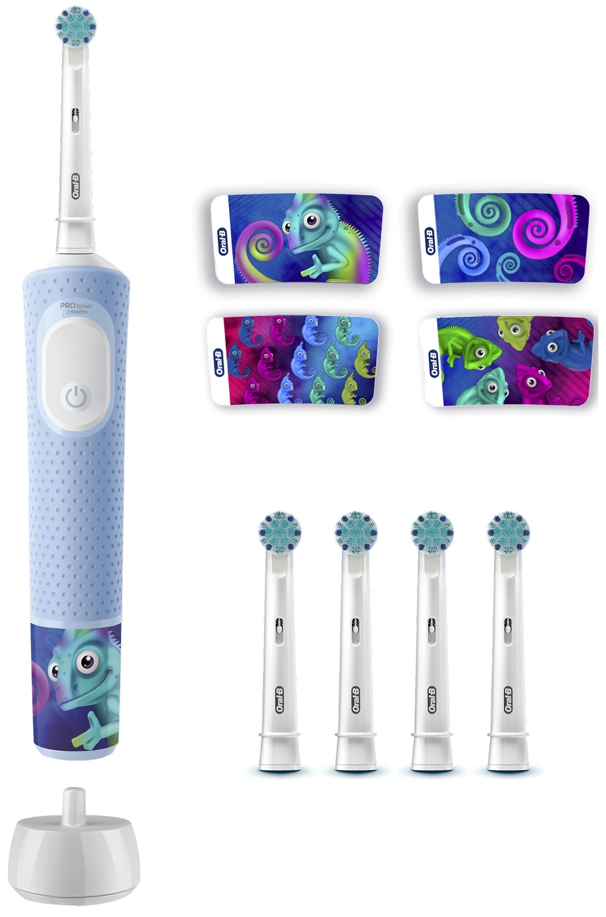 Зубная щетка электрическая Oral-B Vitality Pro Kids 80874847 детская голубой — фото 1