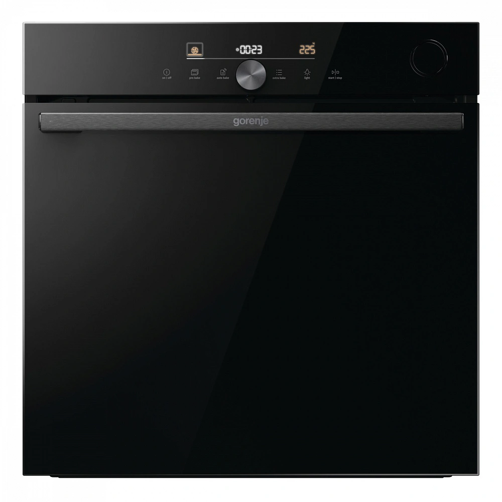 Духовой шкаф Электрический Gorenje BSA6747DGWI черный — фото 1