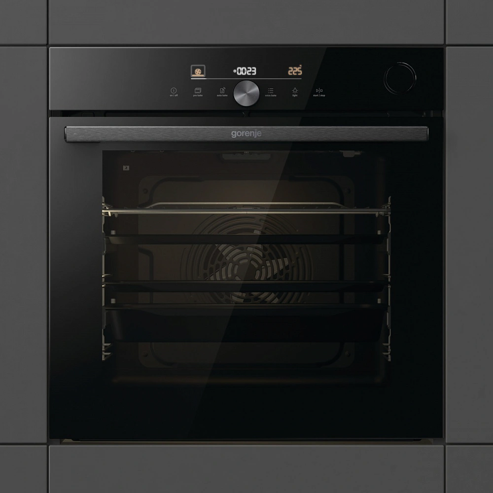 Духовой шкаф Электрический Gorenje BSA6747DGWI черный — миниатюра 2