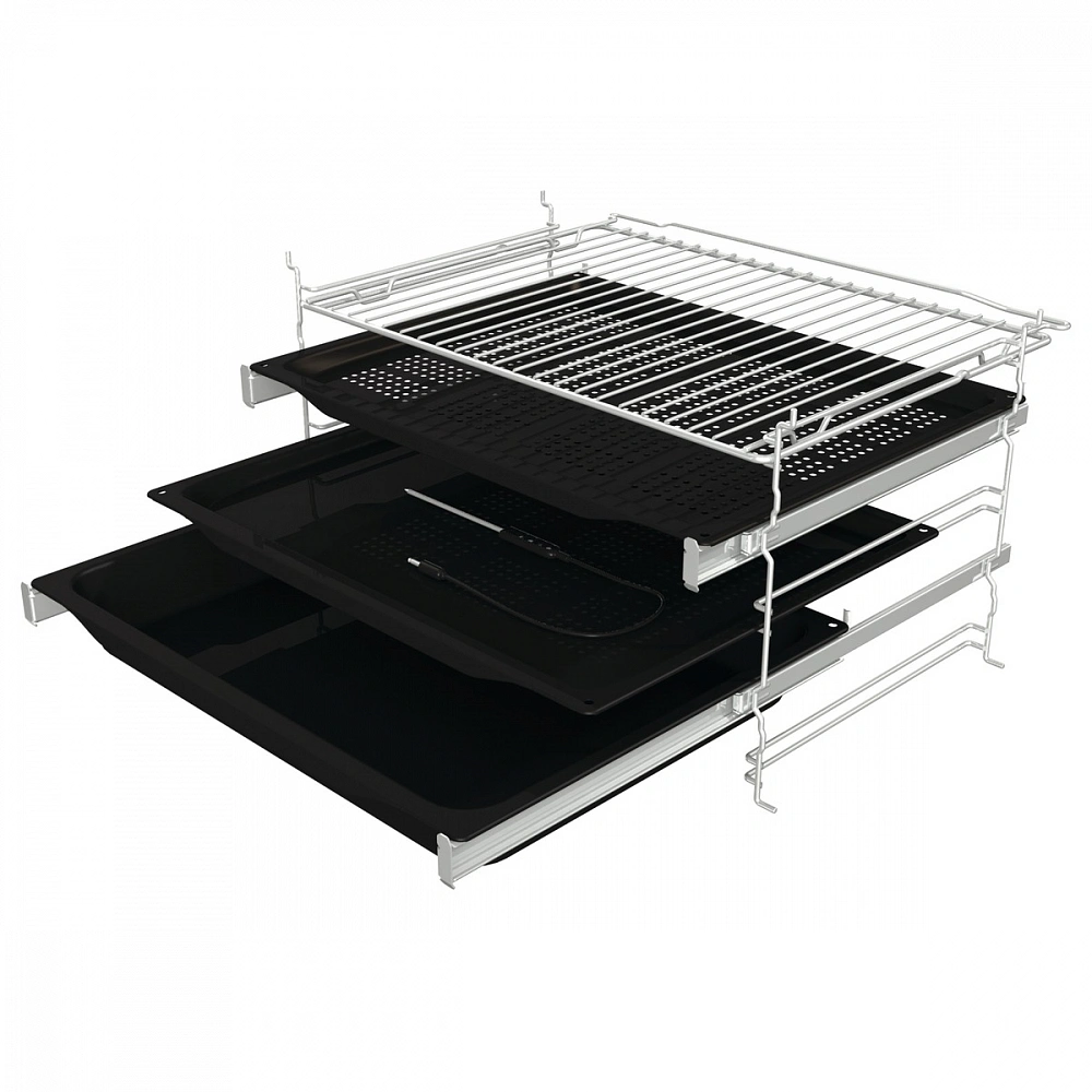 Духовой шкаф Электрический Gorenje BSA6747DGWI черный — миниатюра 10