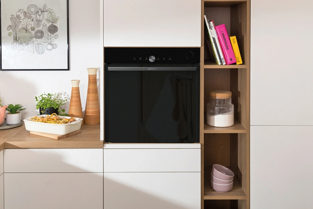 Духовой шкаф Электрический Gorenje BSA6747DGWI черный — миниатюра 12