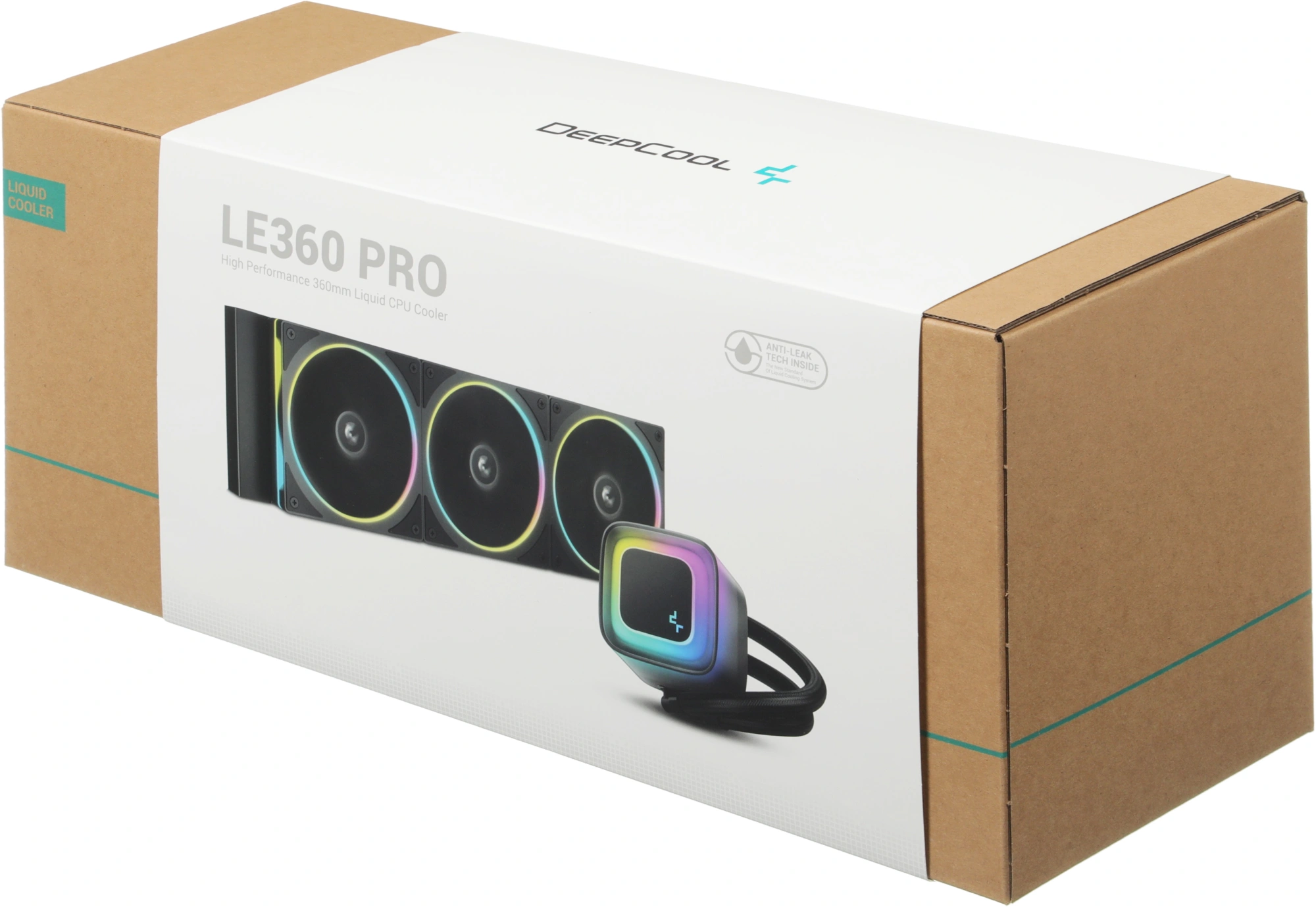 Система водяного охлаждения Deepcool LE360 PRO ARGB Soc-AM5/AM4/1200/1700/1851 черный 4-pin 19-33dB Al 300W 1817gr Ret (R-LE360PRO-BKAMMC-G-1) — миниатюра 17