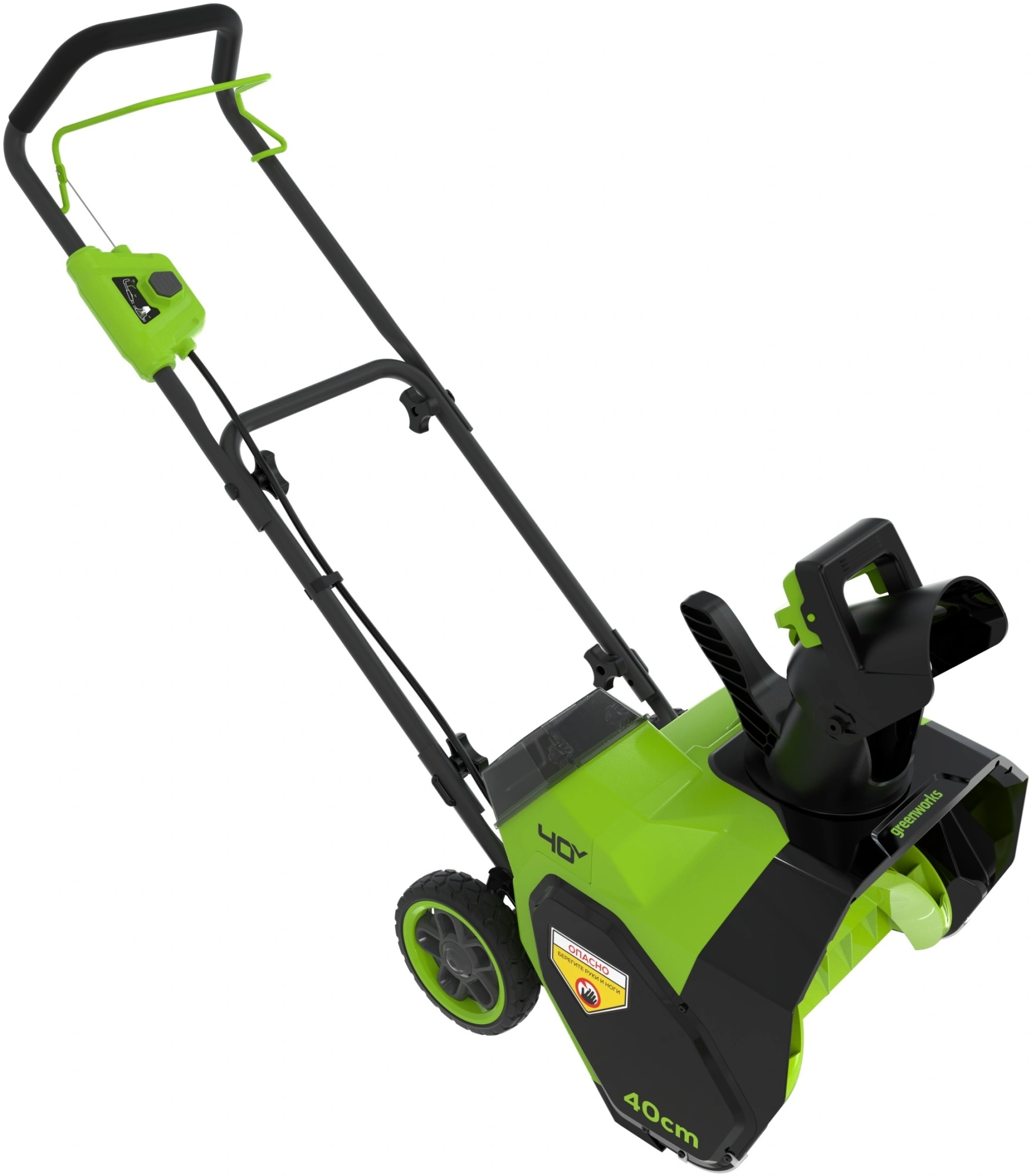 Снегоуборщик электр. Greenworks G40ST40 — миниатюра 4