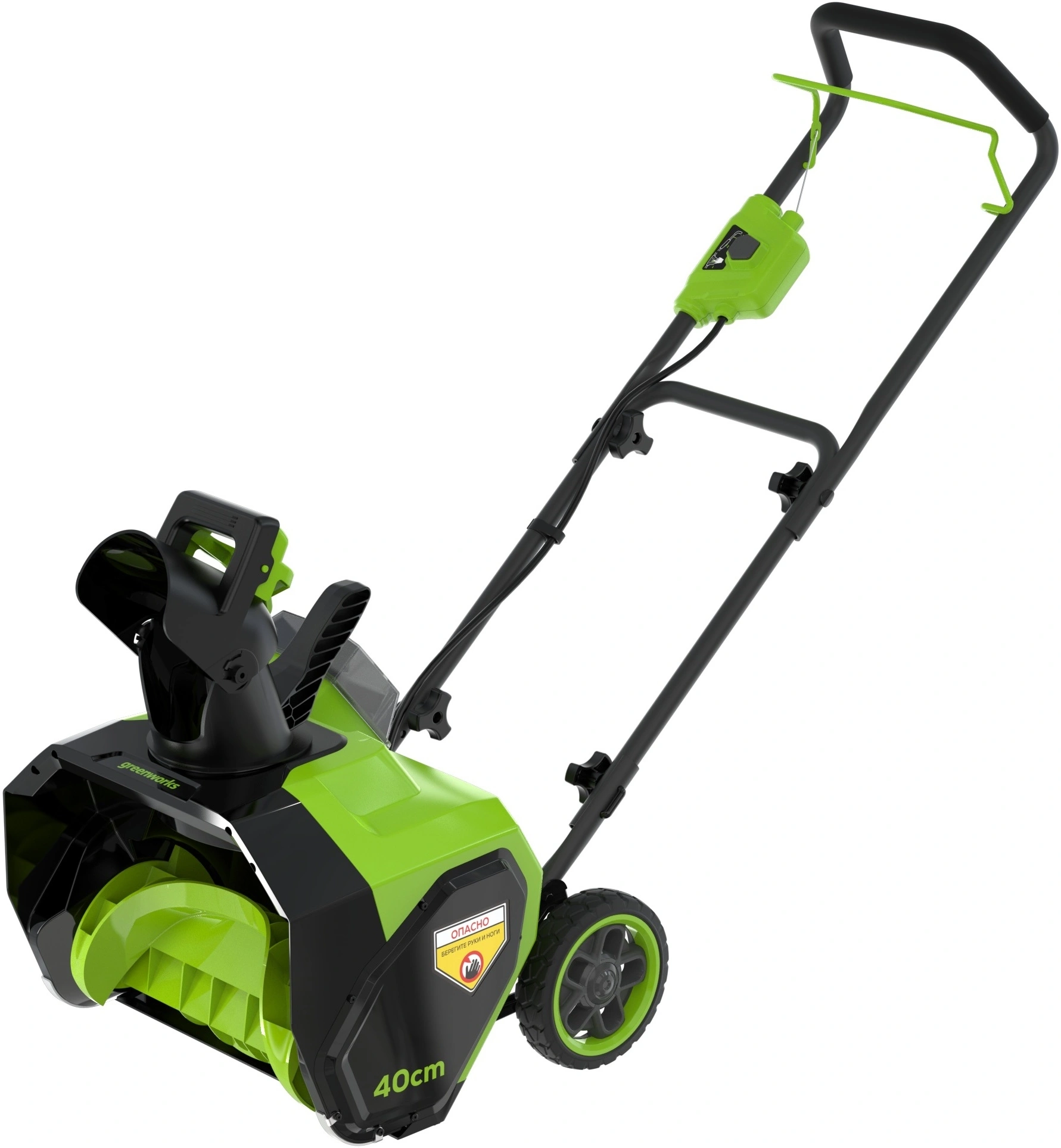 Снегоуборщик электр. Greenworks G40ST40 — миниатюра 2