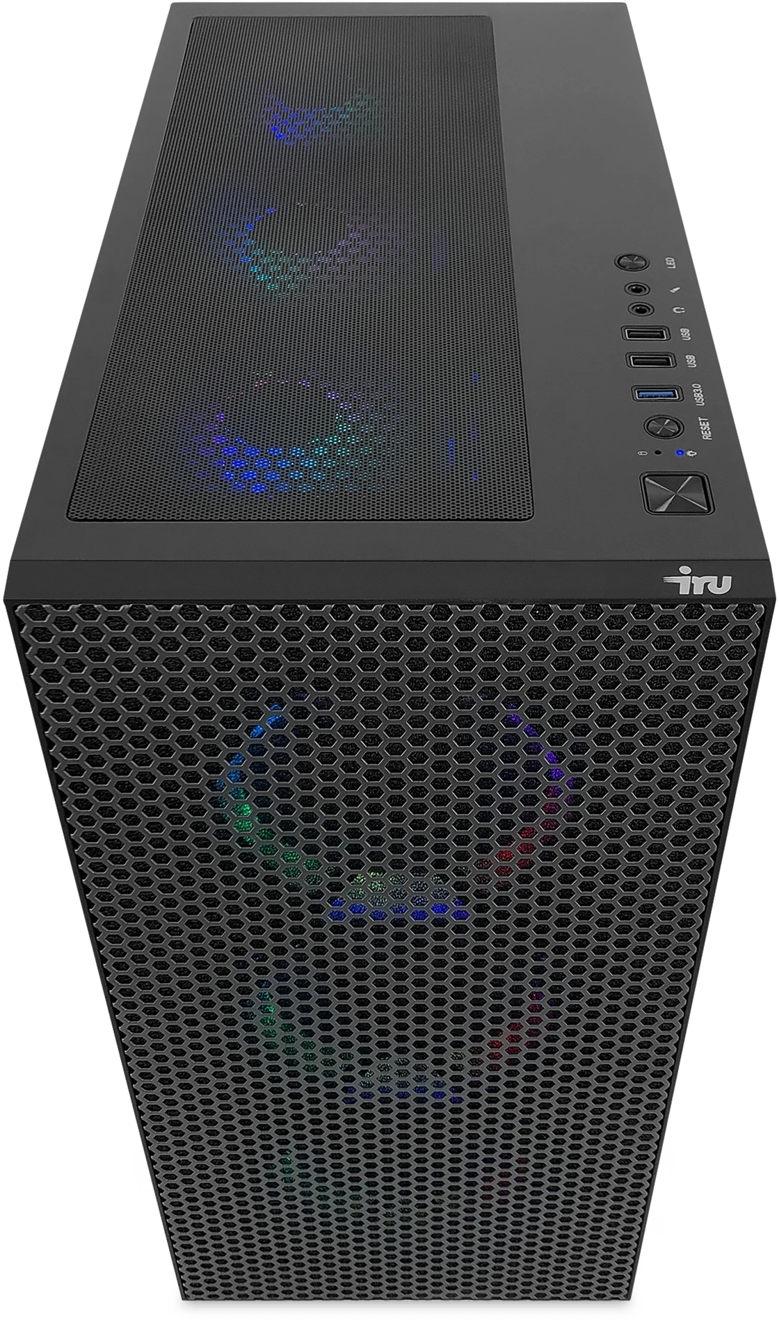 ПК IRU Tactio 520B6GP MT Ryzen 5 7600 (3.8) 32Gb SSD1Tb RTX5060TI 8Gb FreeDOS GbitEth 750W черный (RUS) (2130961) — миниатюра 5