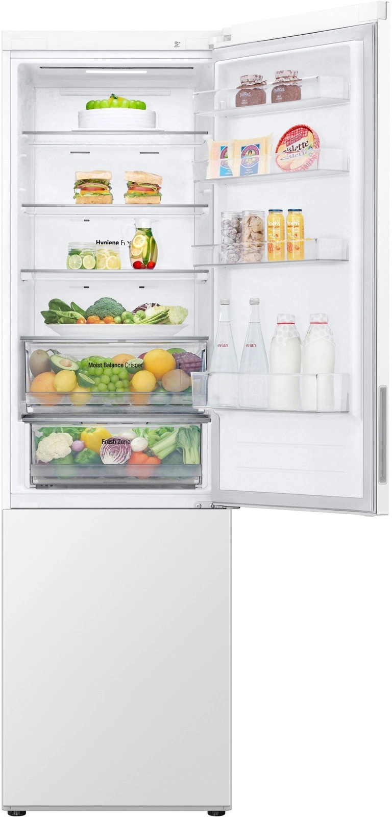 Холодильник LG GC-B509AQQW 2-хкамерн. белый инвертер — миниатюра 2