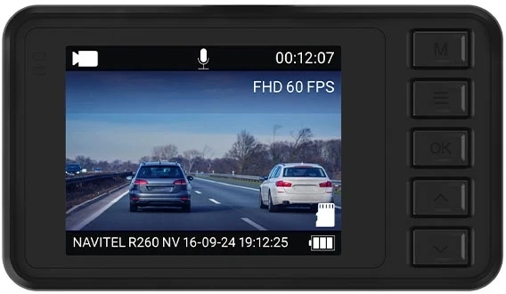 Видеорегистратор Navitel R260NV черный 1080x1920 1080i 140гр. CV1811H — миниатюра 4